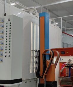 Buồng phun sơn tĩnh điện tự động nhựa PP