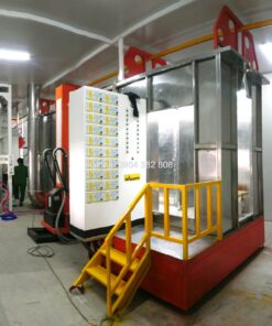 Buồng phun sơn tĩnh điện tự động Inox