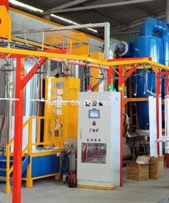 Buồng phun sơn tĩnh điện tự động Inox