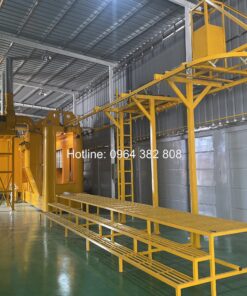 Hệ thống sơn tĩnh điện bán tự động