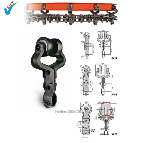 Băng chuyền treo chữ I - I Beam