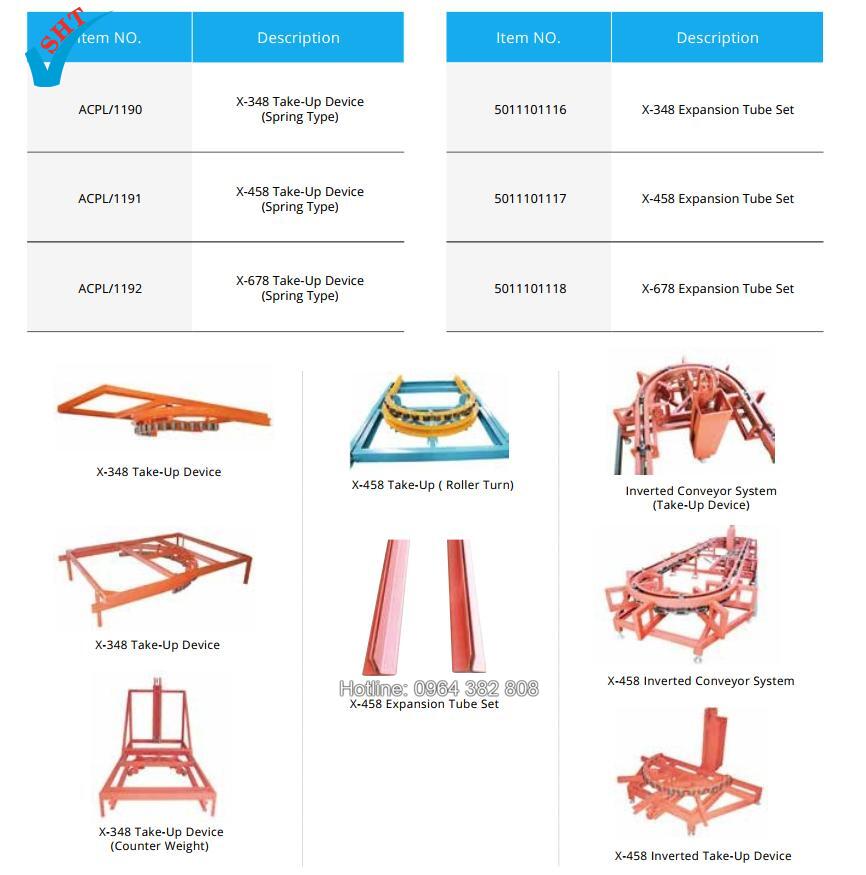Băng chuyền treo chữ I - I Beam