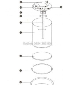 Súng phun sơn tĩnh điện Sooho SH-210M cầm tay